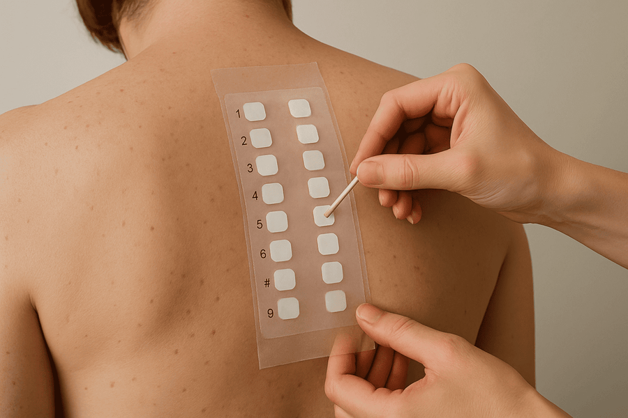 What is Allergy and Patch Test — dermatologist explanation at Allodermis
