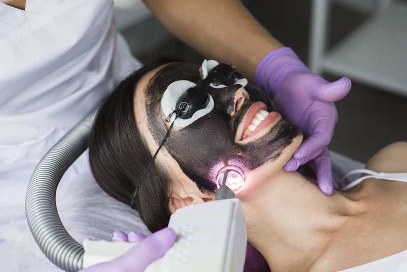 Hollywood Facial procedure step-by-step at Allodermis dermatology clinic