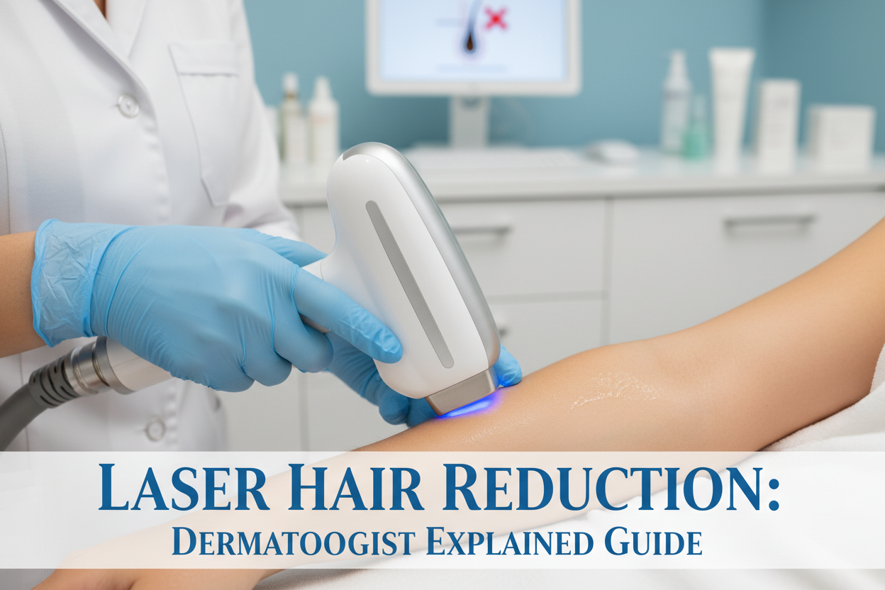 Laser Hair Reduction: Dermatologist Explained Guide — Allodermis dermatology clinic
