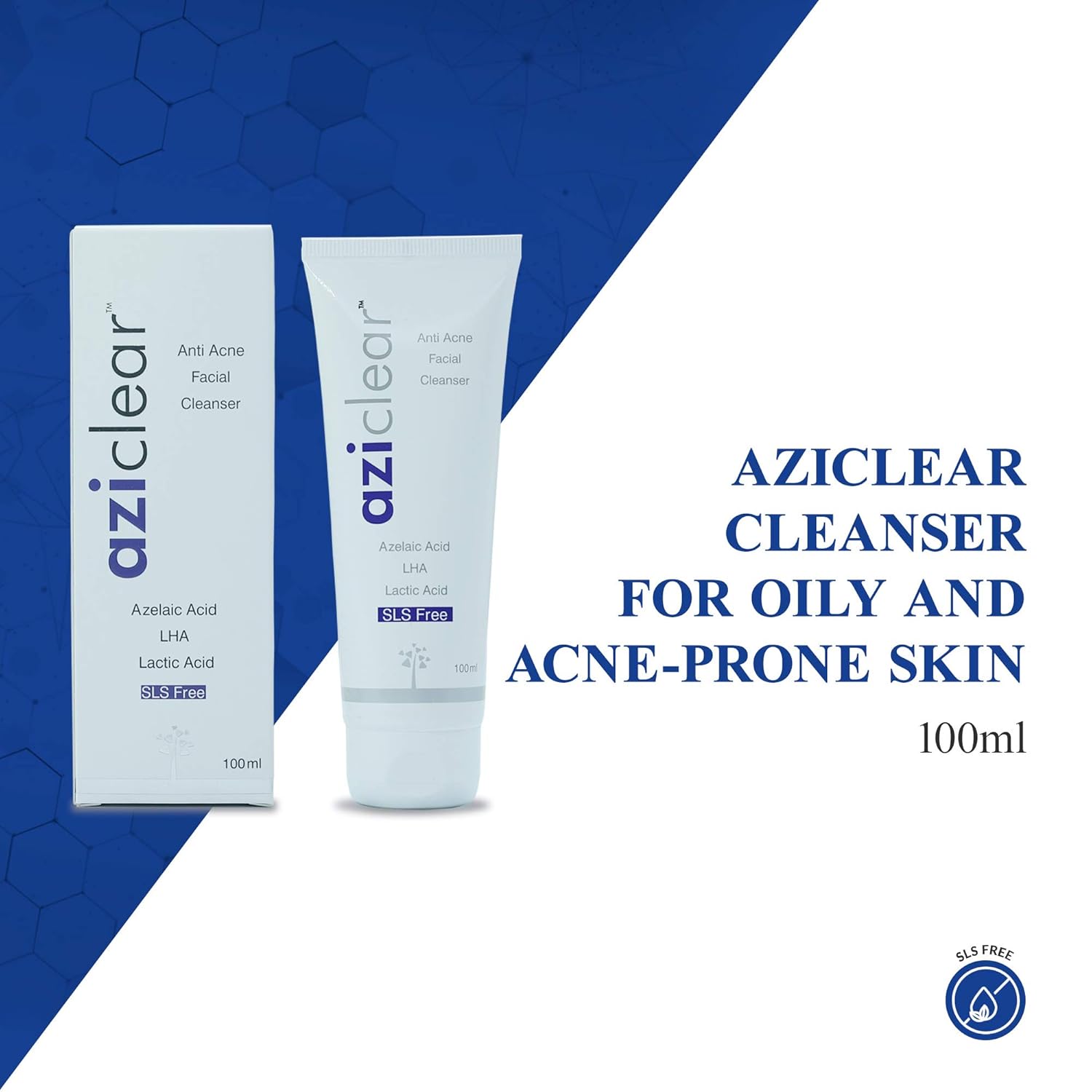 Aziclear Anti-Acne Facial Cleanser