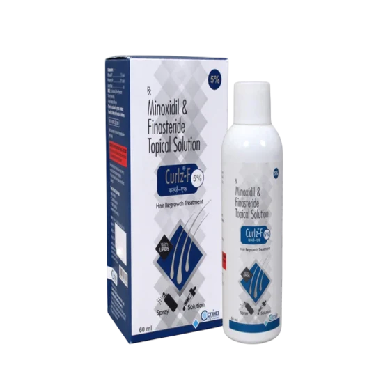 Curlz-F 5% Solution — 60ml