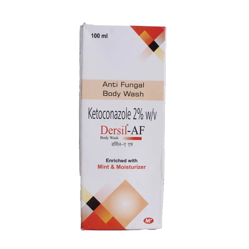 Dersil-AF Anti Fungal Body Wash — 100ml