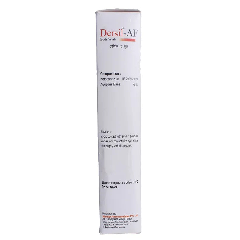 Dersil-AF Anti Fungal Body Wash — 100ml