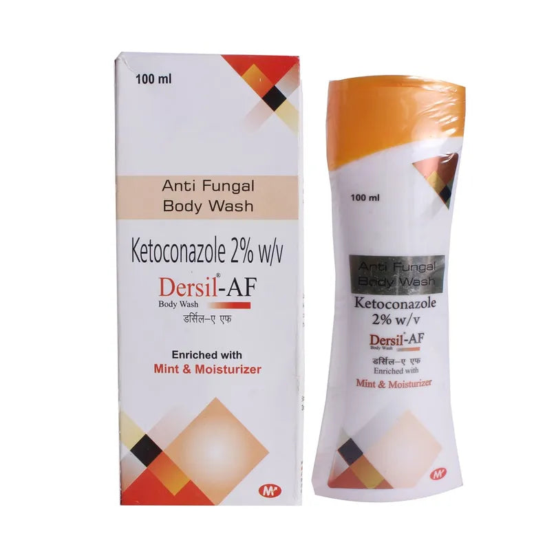 Dersil-AF Anti Fungal Body Wash — 100ml