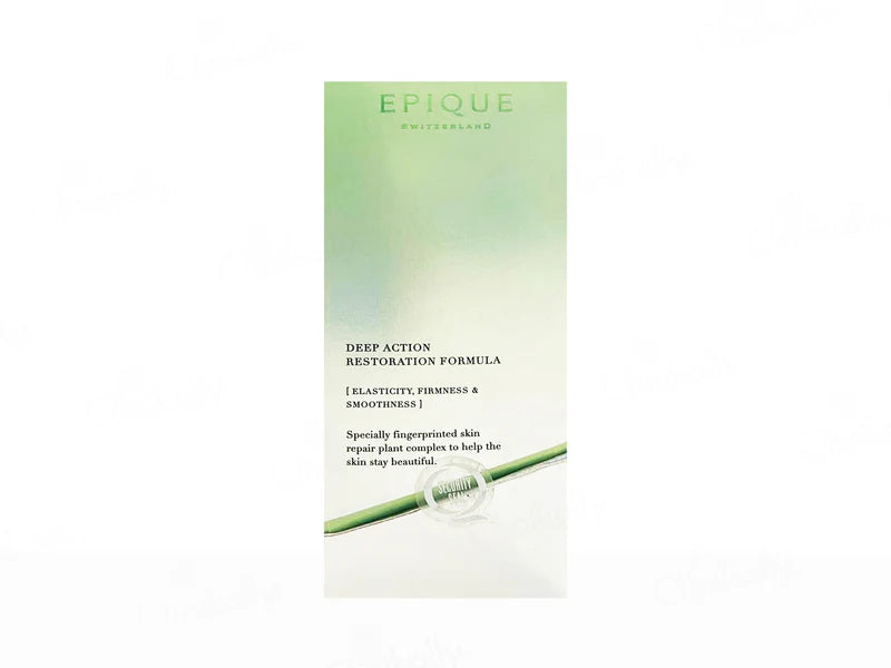 Epique Intensive Cellular Repair Serum by Specialty Innovation Co. Ltd., close-up of the serum bottle with sleek packaging.