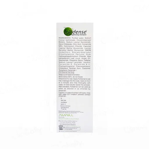 Follidense Hair Strengthening Shampoo 150ml