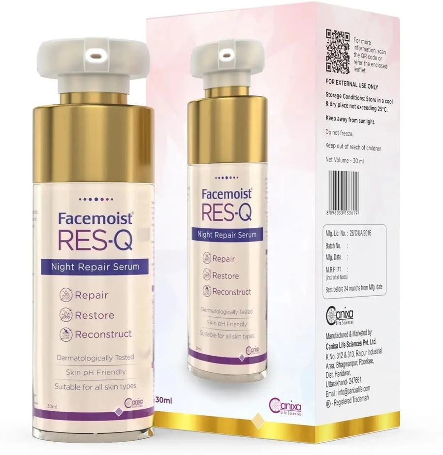 Facemoist RES-Q Night Repair Serum