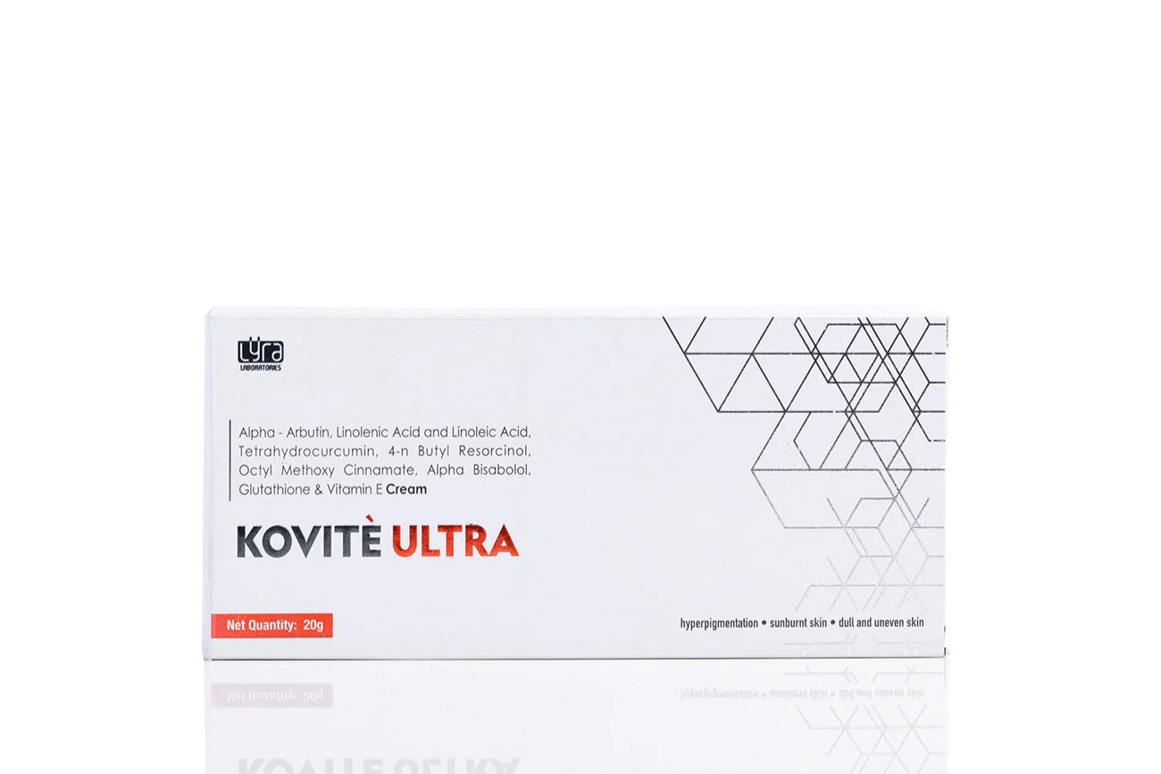 Allodermis Kovite Ultra Cream jar with white lid and label, showcasing the skincare product on a clean background.