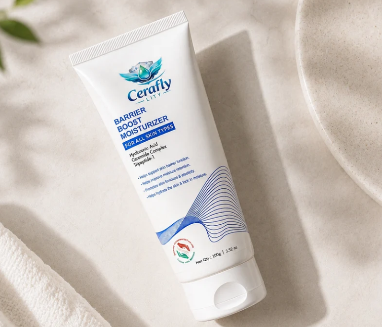 Cerafly Lity Barrier Boost Moisturizer 100 g - For normal to dry skin & sensitive skin, non-comedogenic