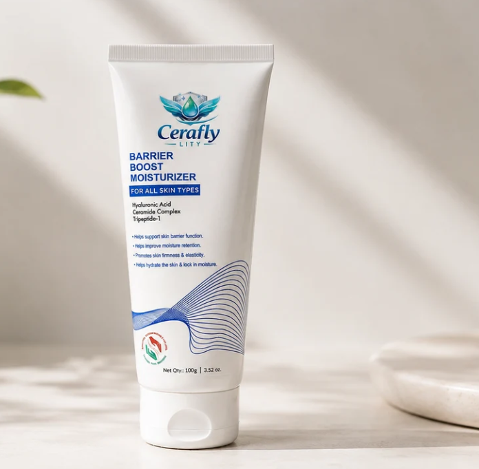 Cerafly Lity Barrier Boost Moisturizer 100 g - For normal to dry skin & sensitive skin, non-comedogenic