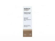 Sesderma Hidroquin Whitening Gel by Allodermis shown in a sleek, transparent tube with white and purple labeling.