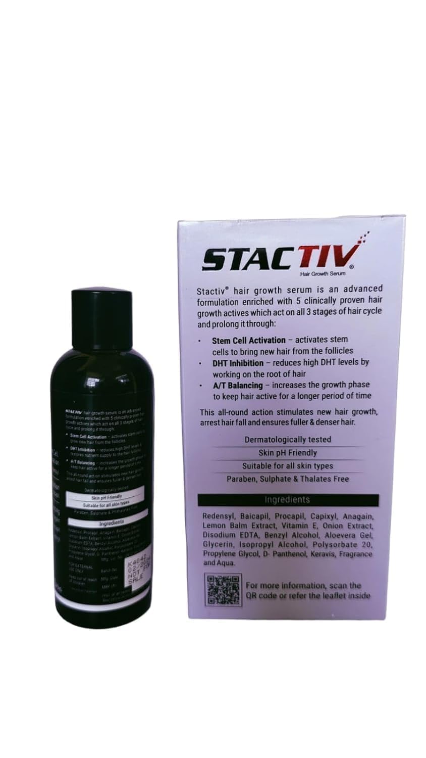 Stactiv Hair Growth Serum — 60ml