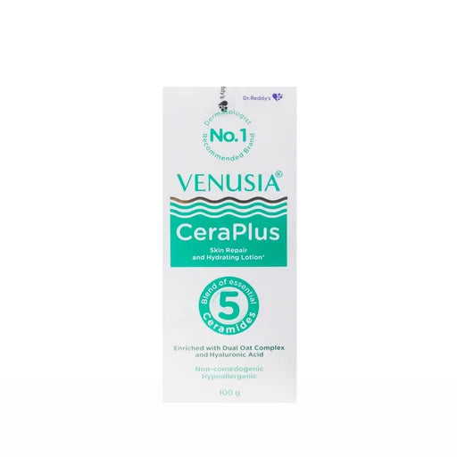 Venusia CeraPlus Skin Repair and Hydrating Lotion — 100gm