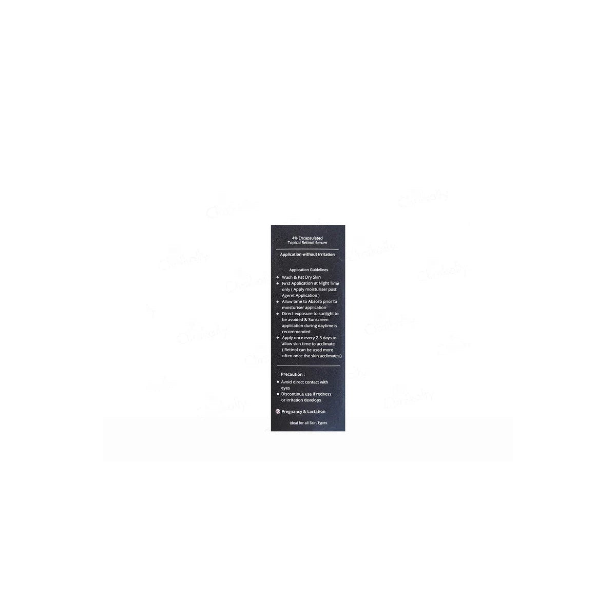 Ageret Age-Reversal Retinol Serum bottle from Wederm Pvt. Ltd. with dropper, designed for youthful skin and anti-aging skincare.