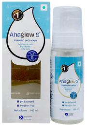 Ahaglow S Foaming Face Wash