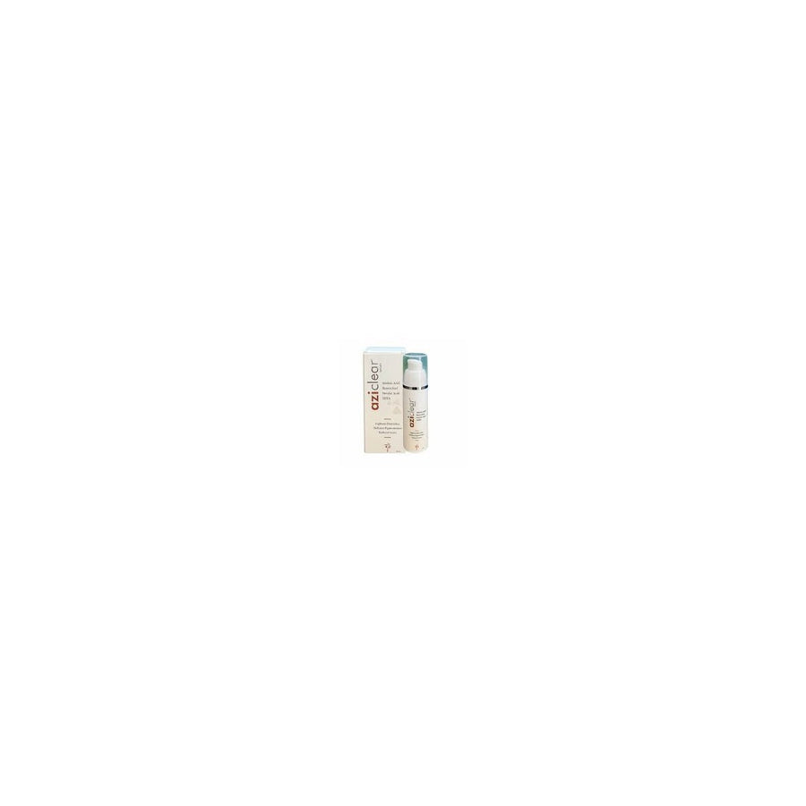 Archeesh Laboratories Aziclear serum in a dropper bottle, designed to reduce pigmentation and signs of aging.