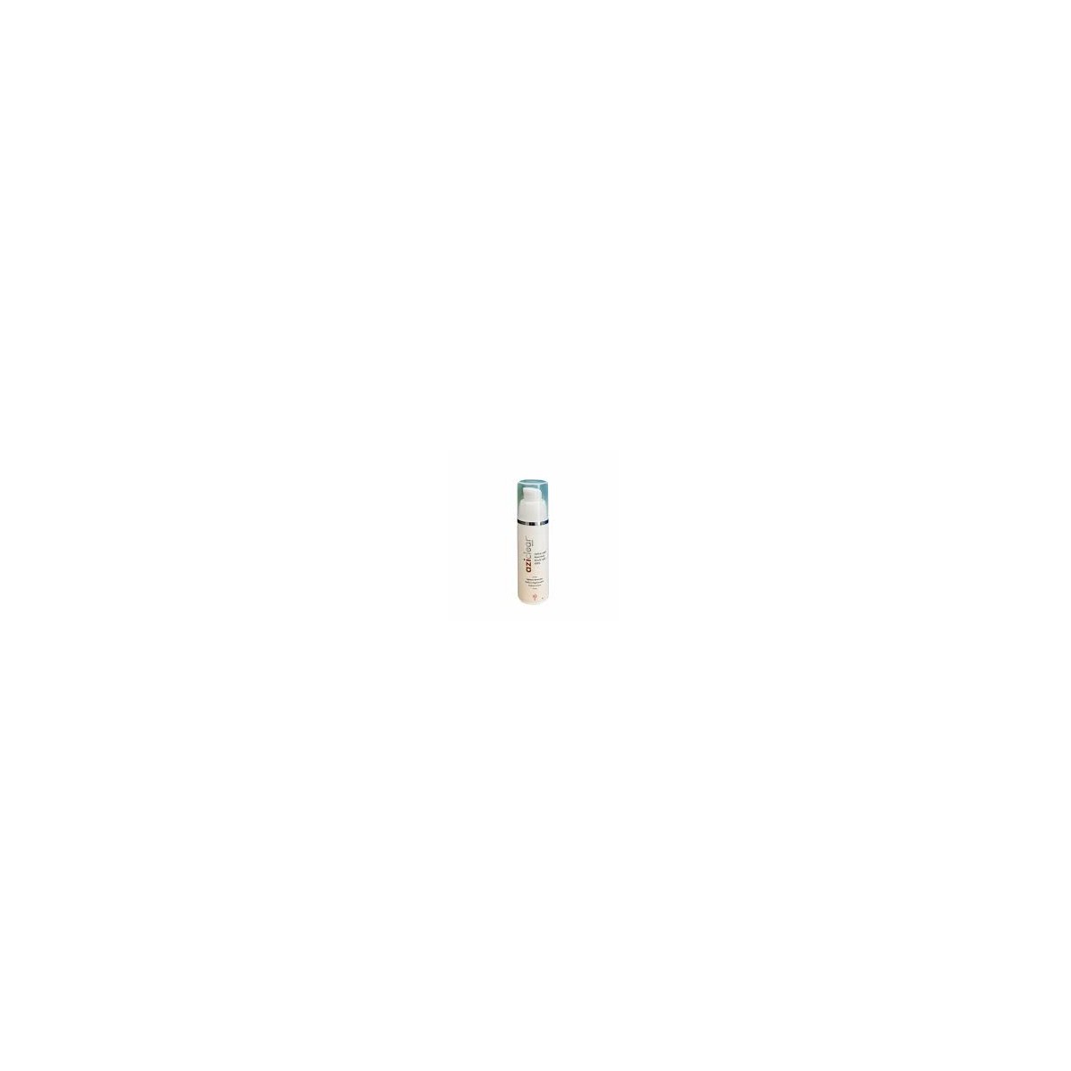 Archeesh Laboratories Aziclear serum bottle next to fresh citrus fruits, highlighting skin brightening and anti-aging benefits.