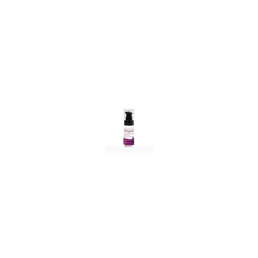 Aurochem Brilante Intense Brightening Face Serum for pigmentation, melasma, and acne marks, featuring a sleek dropper bottle.