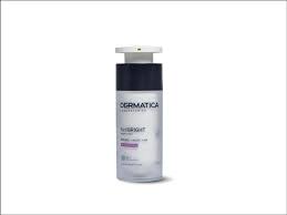 Dermatica RetiBright Night Cream jar with white lid and label, displayed on a clean surface, showing the skincare product from Copperpods Cosmetics.