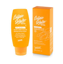 Yuderma Laboratories Renewcell Eclipse Solaire Lumiere Mist SPF 50 PA+++ sunscreen spray, clear bottle with mist nozzle and UV protection labels.