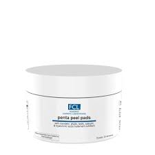 FCL Penta Peel Pads by Fixerma India Pvt. Ltd featuring textured exfoliating pads for facial skincare.