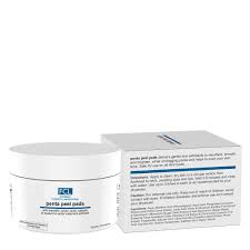 Fixerma India Penta Peel Pads lying on a white surface with packaging visible, showcasing the skincare product's presentation.