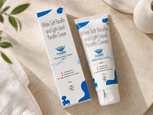 Cerafly Bariera Moisturizing Cream — White Soft Paraffin and Light Liquid Paraffin Cream
