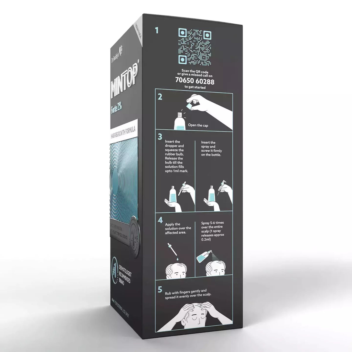 Mintop Alcohol Free 2% Topical Solution — 60ml