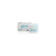 Oryza Skin Moisturizer Cream by Alaina Healthcare for combination and dry skin, shown in a sleek jar with a smooth cream texture.