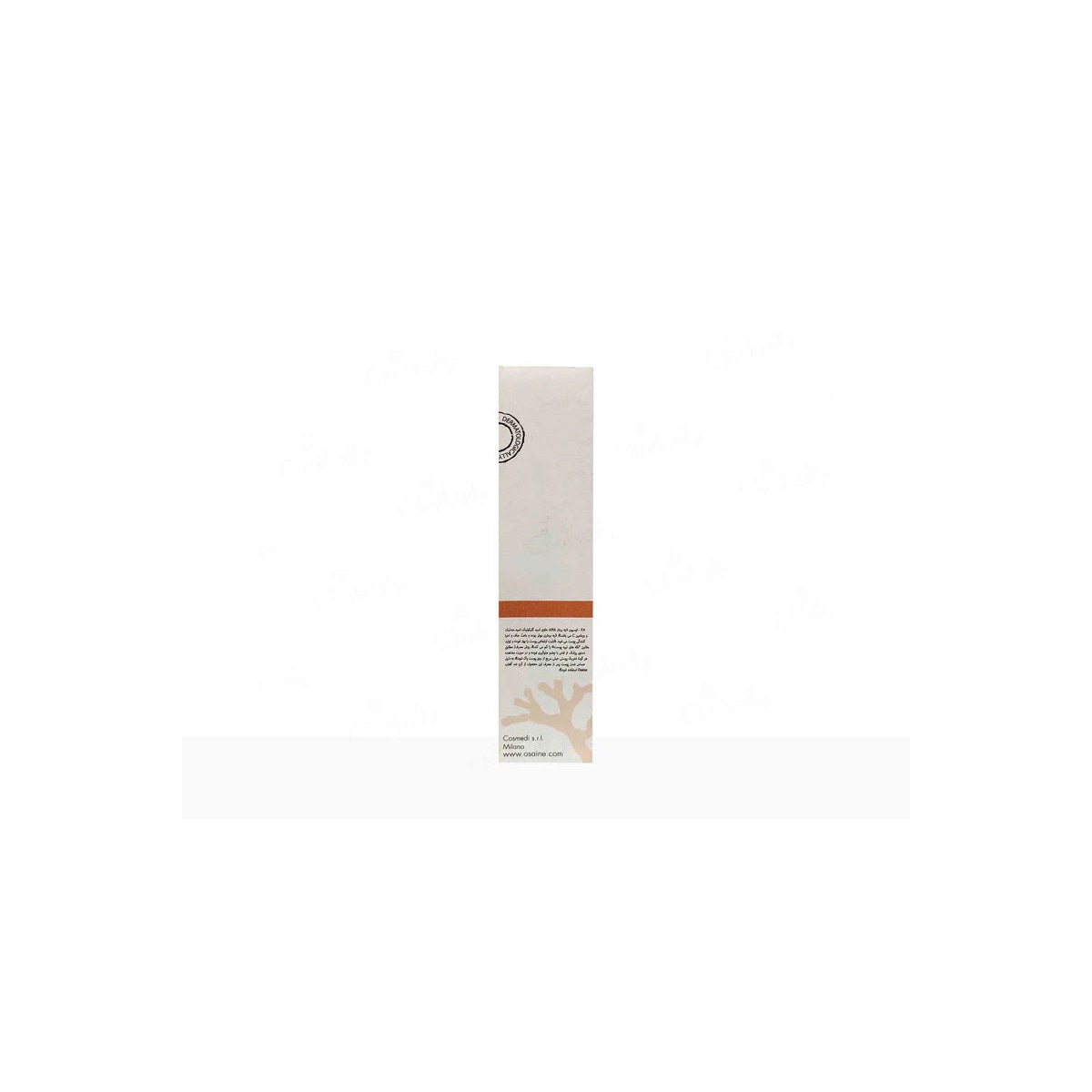 Osaine AHA Peeling bottle from Geosmatic Cosmeceuticals with product label and clear packaging, designed for skin exfoliation.