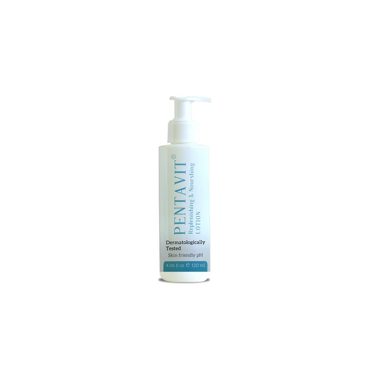 Senechio Pharma Pentavit Moisture Blend bottle with label, showcasing a skincare product for hydration and moisture.