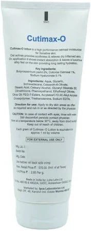 LYKA LABS LTD CutimaxÐO Lotion bottle with pump, showing the product label and packaging on a clean background.