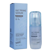 Allodermis Yuderma HA Prime Serum bottle with dropper, featuring clear packaging and label for hydrating skincare.